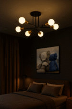 Cross Border Ceiling Lamp – Modern Chandelier for Bedroom