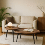 Stylish Minimalist 2-in-1 Centre Table