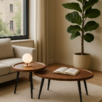 Stylish Minimalist 2-in-1 Centre Table - Image 2