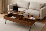 Double Decker Centre Table With Hidden Storage