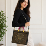 Luxury Tote Bag with Crossbody Strap