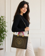 Luxury Tote Bag with Crossbody Strap