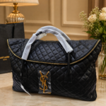 Luxe Quilted Tote Handbag