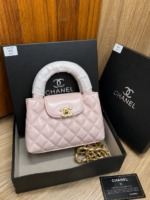 C-Quilted Mini Top Handle Bag - Image 5