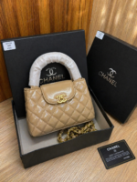 C-Quilted Mini Top Handle Bag - Image 10