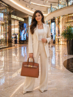 Premium Leather Top Handle Handbag - Image 7