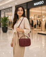 Signature Top Handle Sling Handbag - Image 5