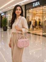 Signature Top Handle Sling Handbag - Image 8