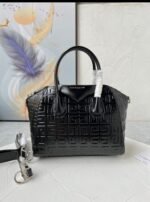 Luxe Monogram Top Handle Handbag
