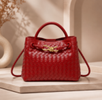 Luxe Weave Medium Handbag - Image 3