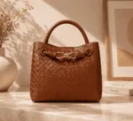 Luxe Weave Medium Handbag - Image 4