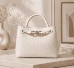 Luxe Weave Medium Handbag - Image 2