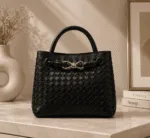 Luxe Weave Medium Handbag - Image 5