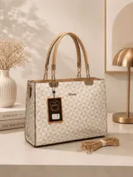 Diophy Geometric Pattern Women Handbag - Image 4