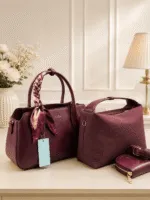 Chrisbella Luxe 3-in-1 Women Handbag Set - Image 3