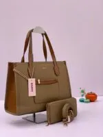 BAGCO Luxe 2-in-1 Structured Handbag Set - Image 5