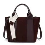 Veloura Dual Tone Tote Bag - Image 5