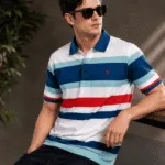 Premium Striped Polo Shirt