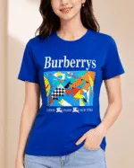 Women’s Abstract City Graphic Premium Cotton T-Shirt - Image 4