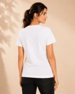 Bloom Affair Floral Art Tee - Image 2